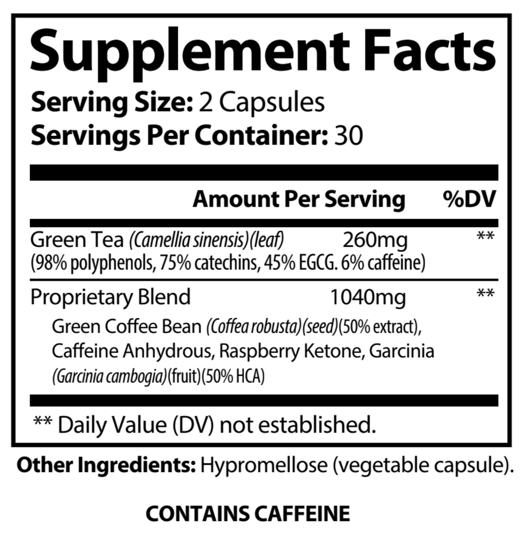 GSA Green Tea Forte