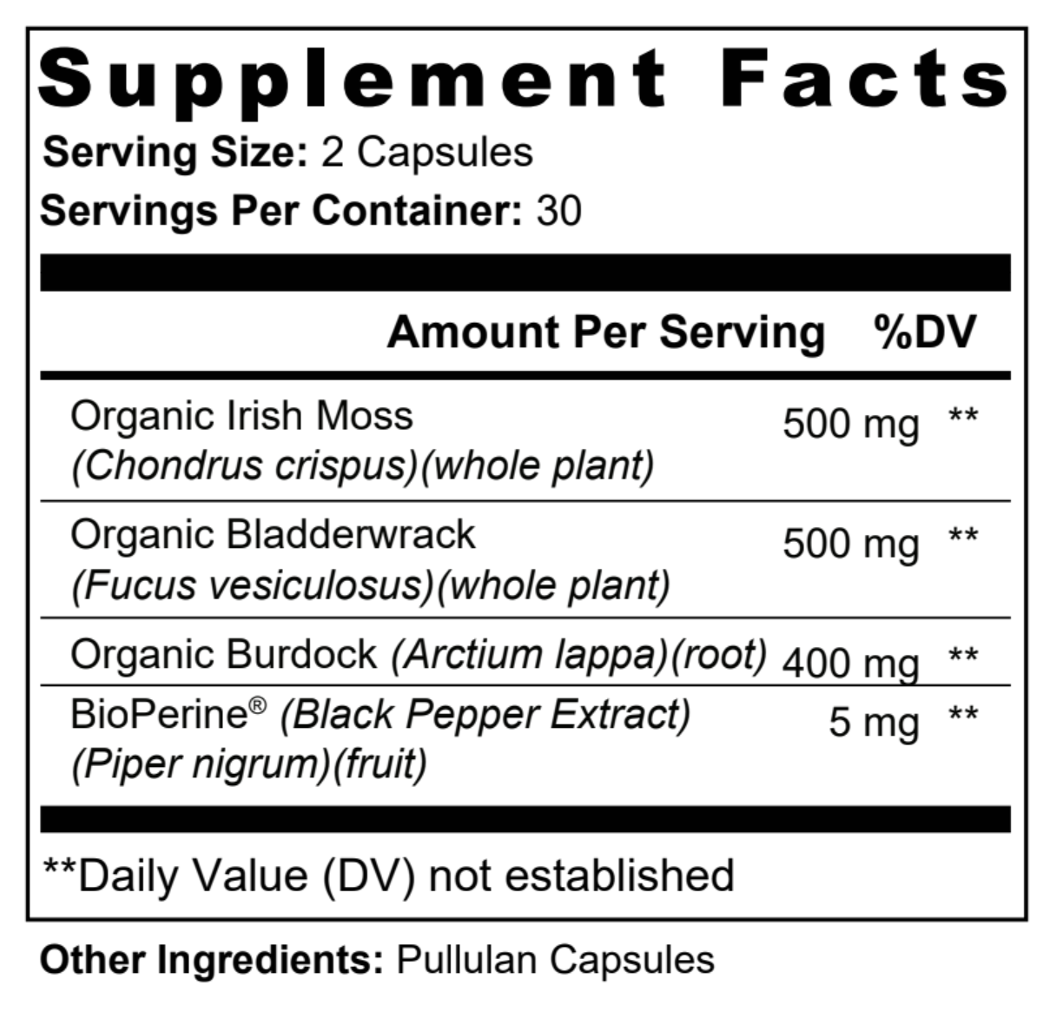 GSA Sea Moss BioPerine