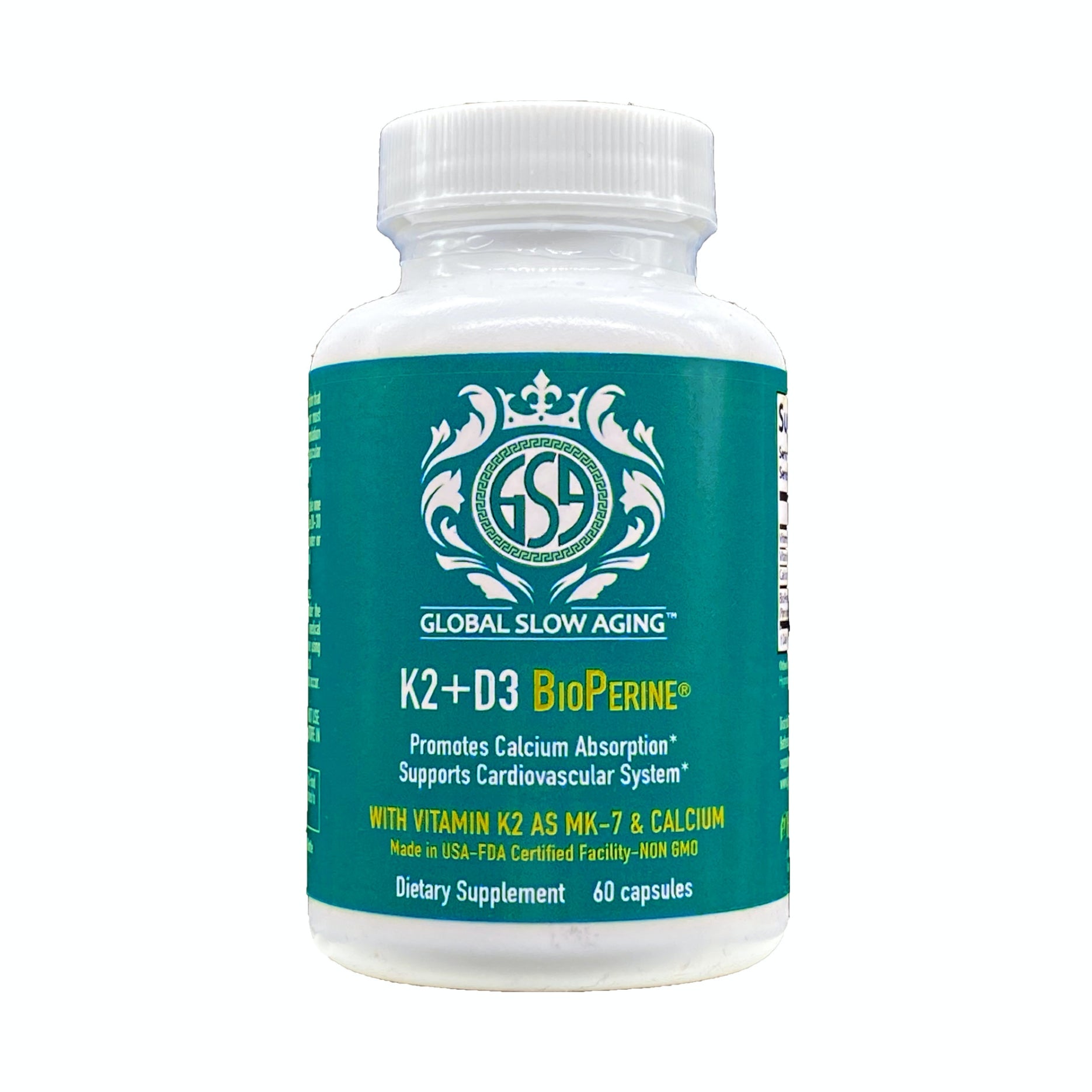 GSA K2+D3 BioPerine