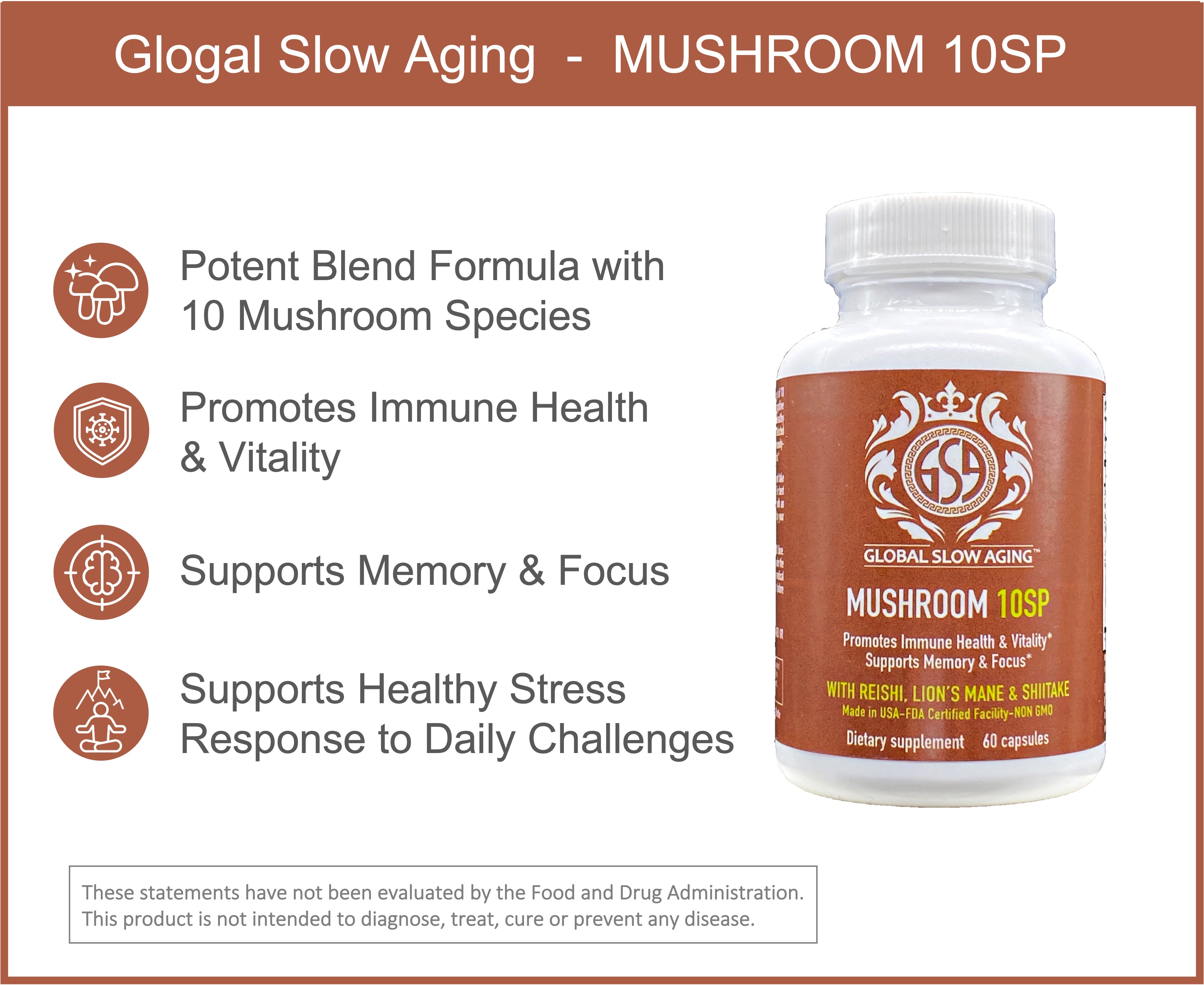 GSA Mushroom 10SP