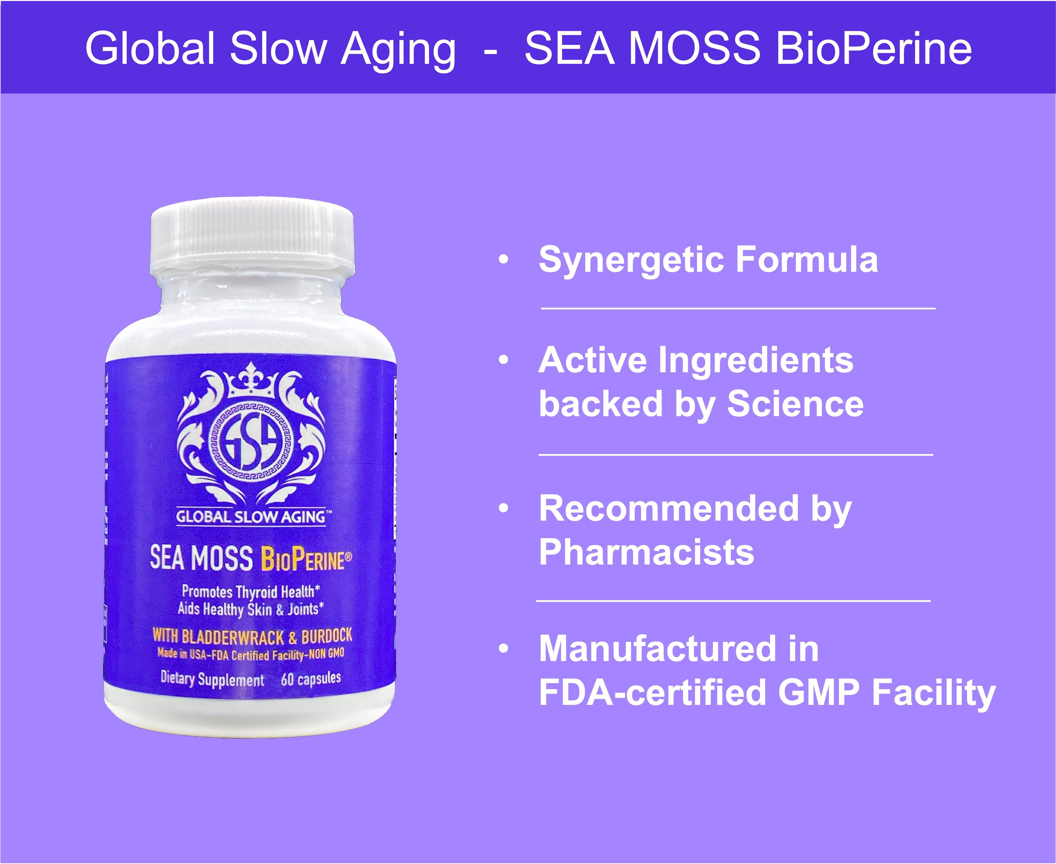 GSA Sea Moss BioPerine