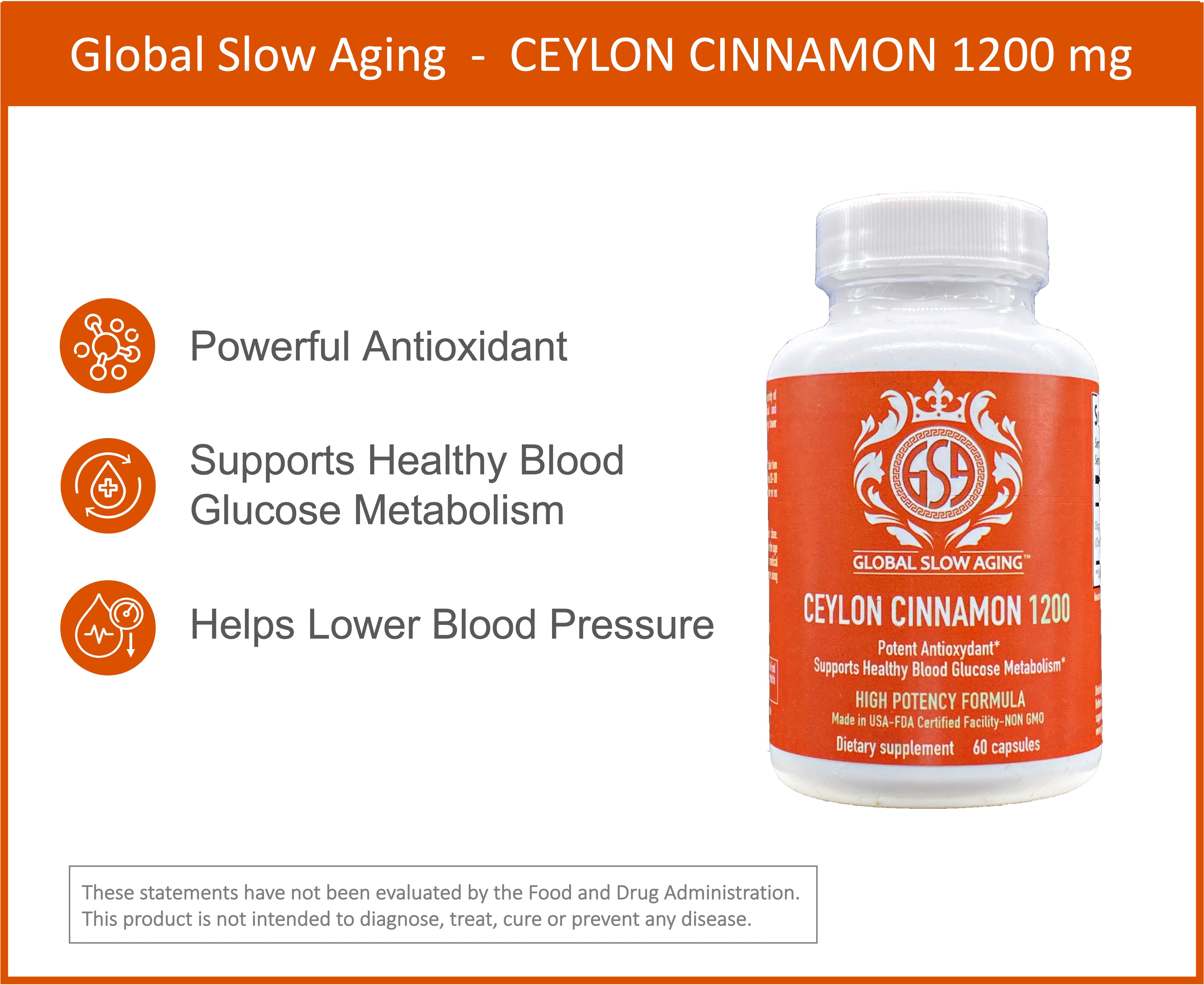 GSA Ceylon Cinnamon 1200