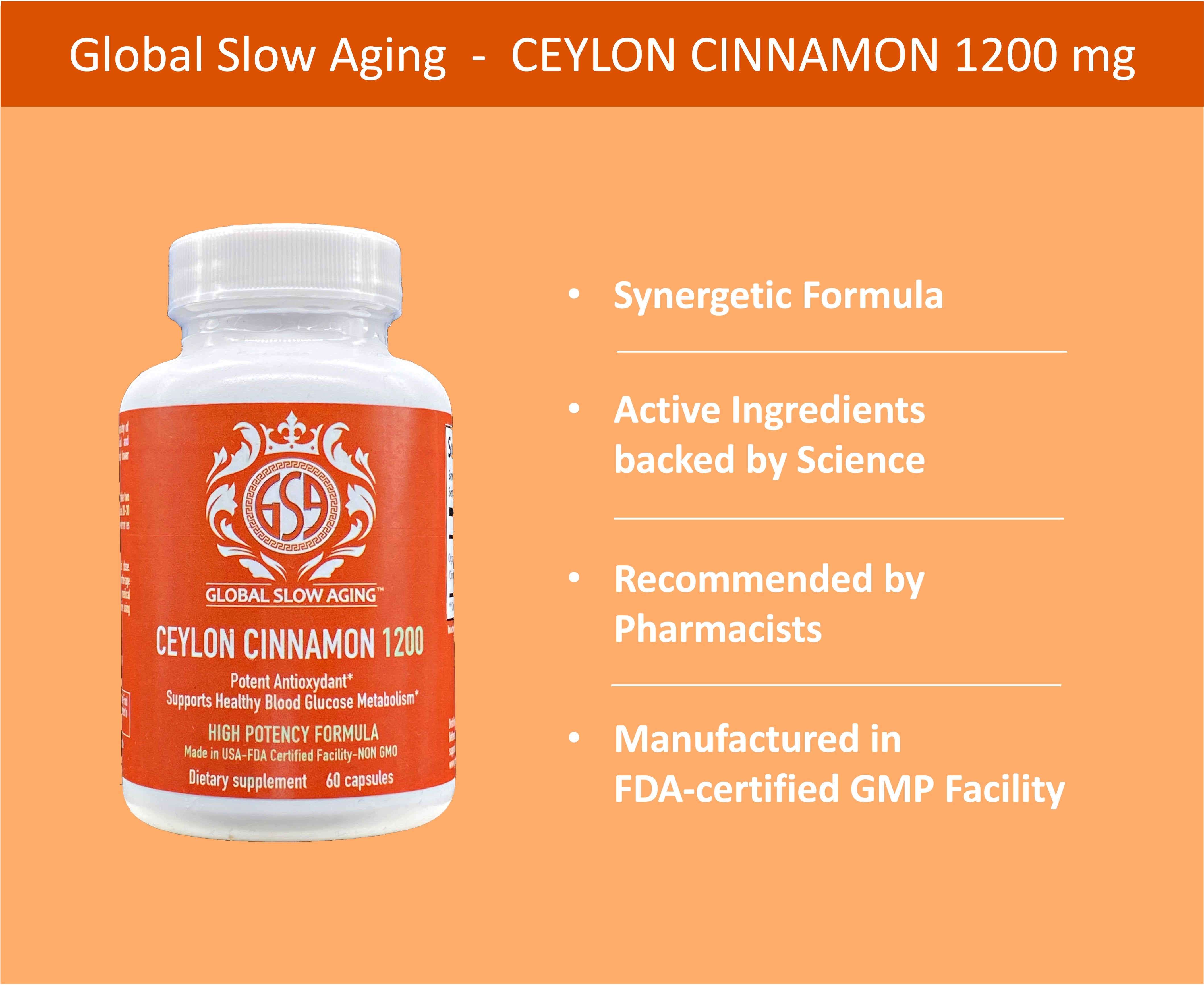 GSA Ceylon Cinnamon 1200