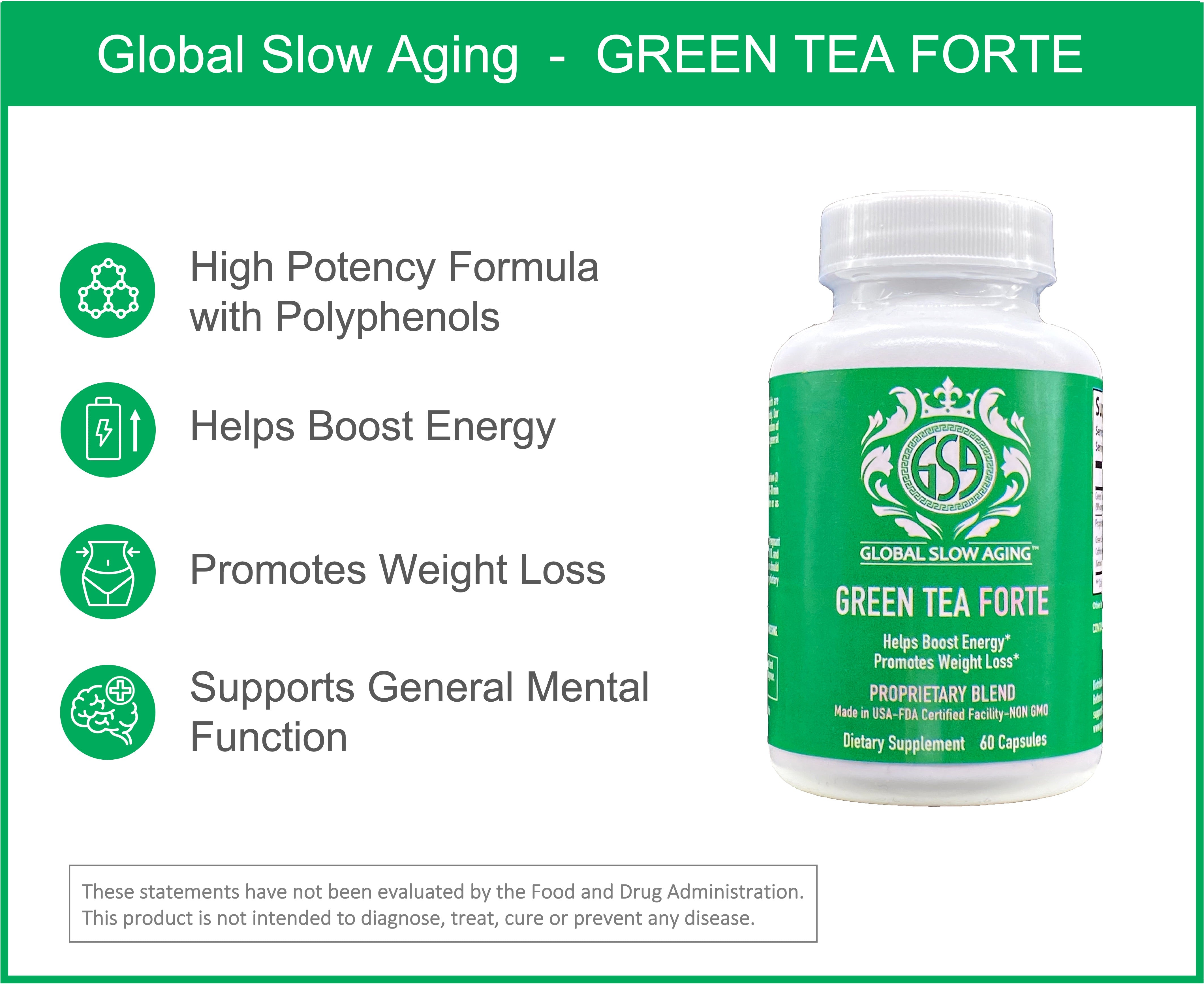 GSA Green Tea Forte