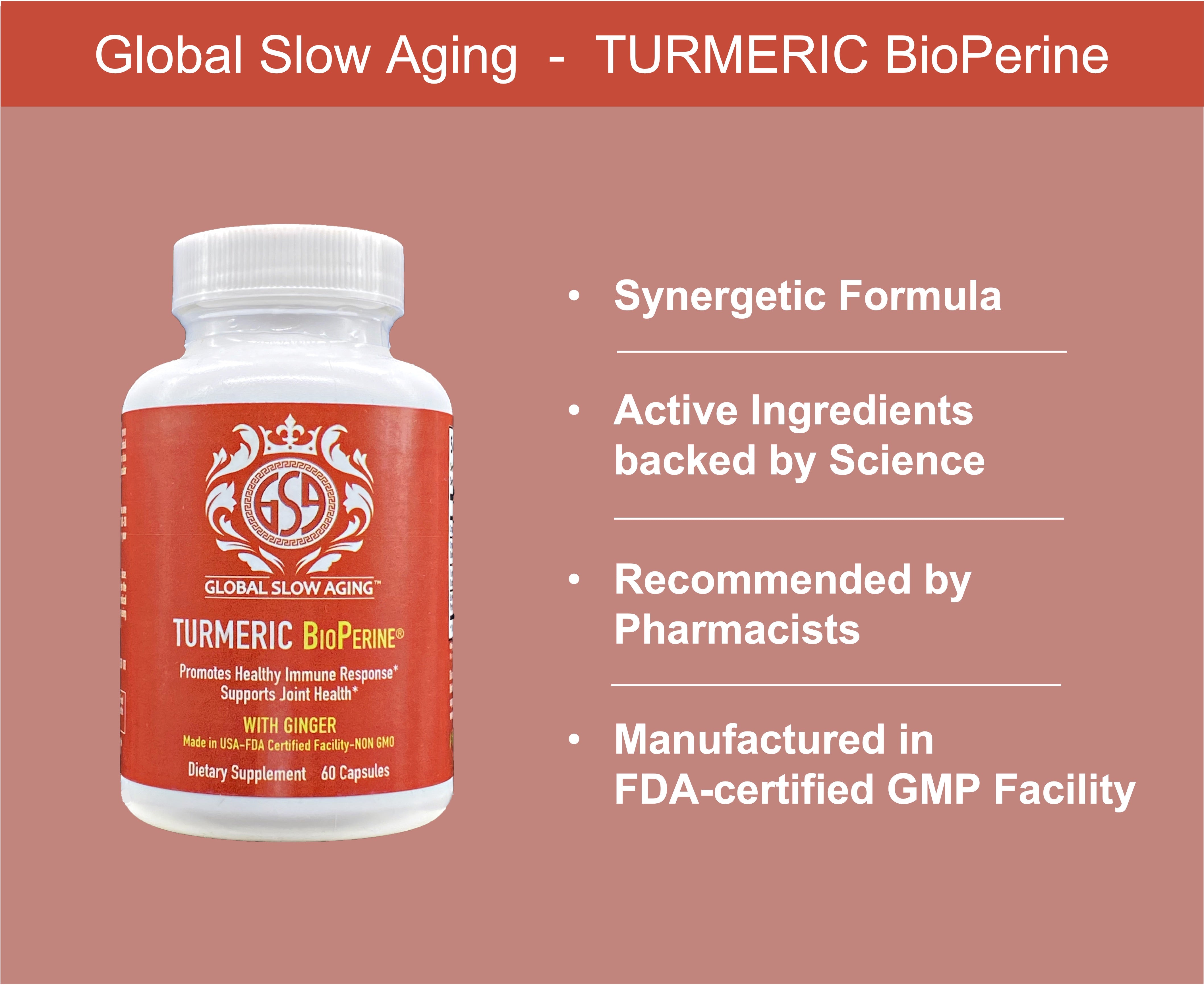 GSA Turmeric BioPerine